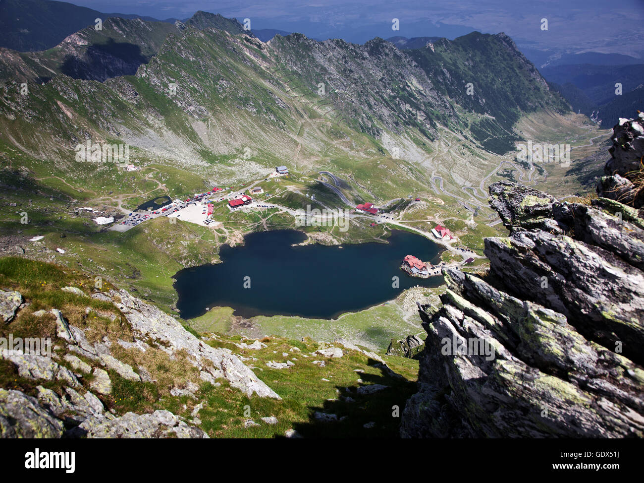 Monti Fagaras, Romania in estate Foto Stock