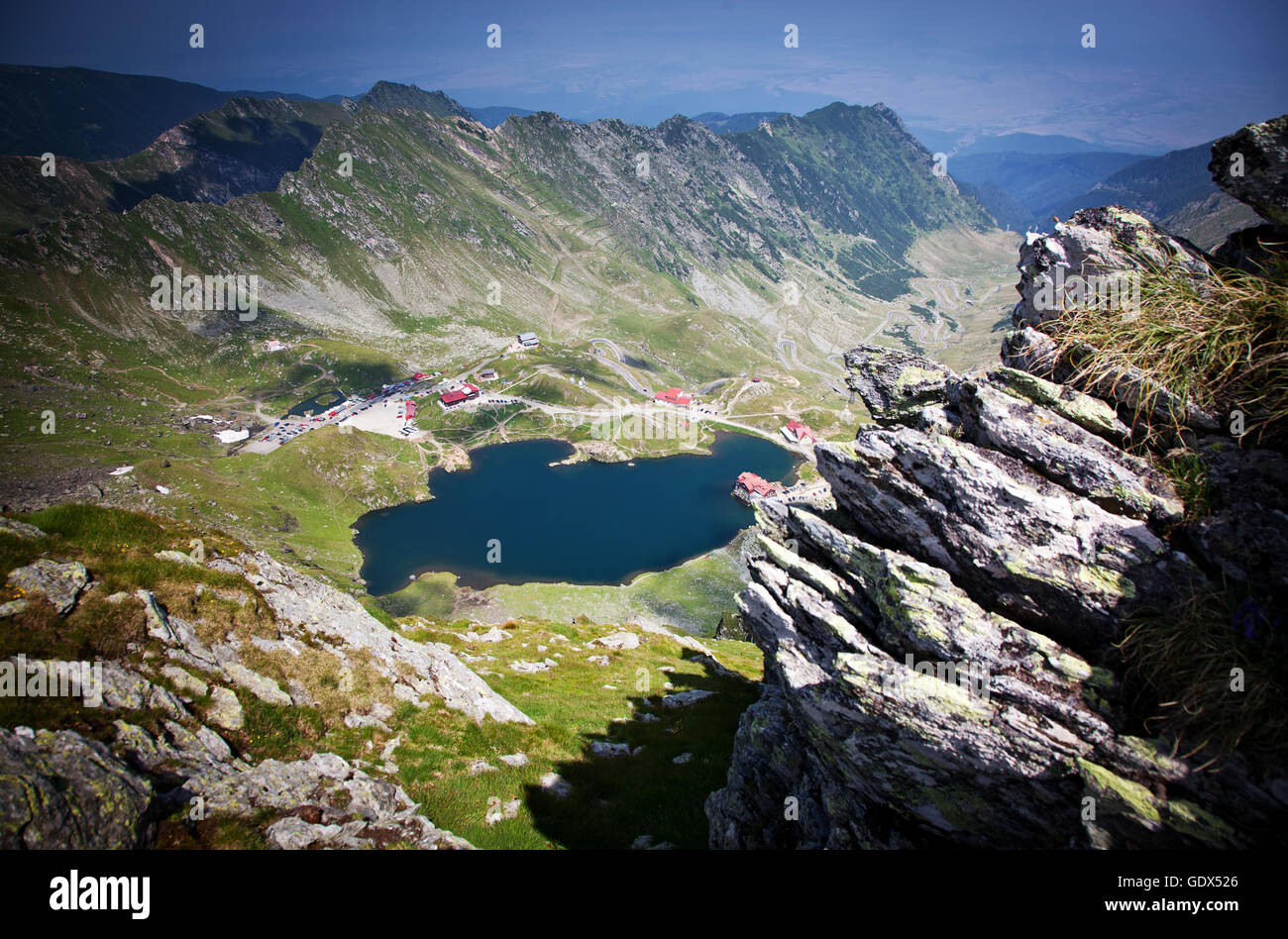 Monti Fagaras, Romania in estate Foto Stock