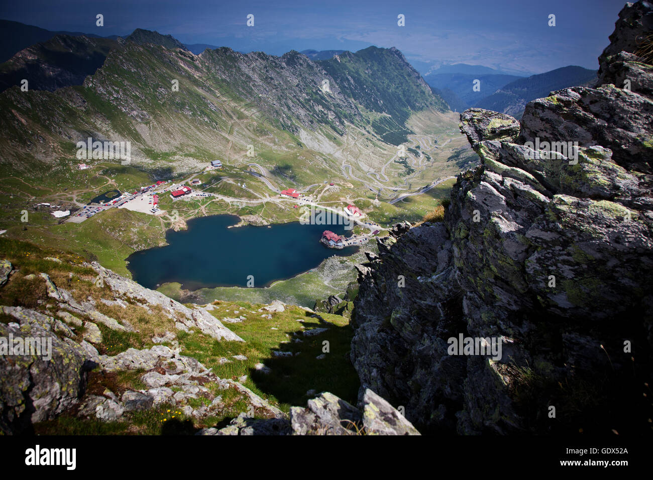 Monti Fagaras, Romania in estate Foto Stock