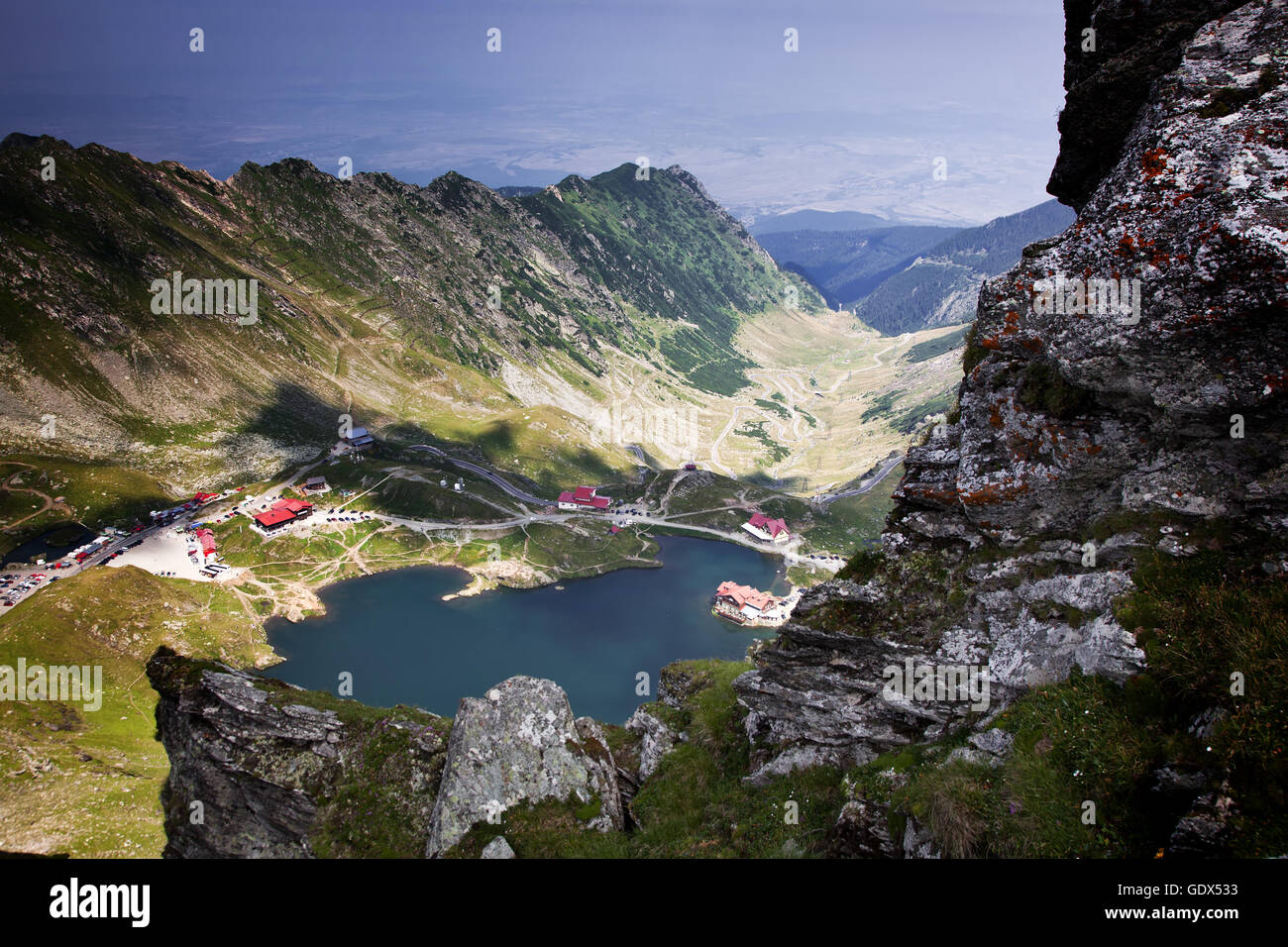 Monti Fagaras, Romania in estate Foto Stock
