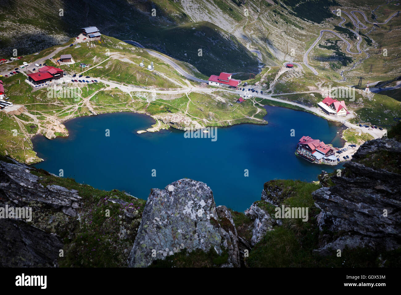 Monti Fagaras, Romania in estate Foto Stock