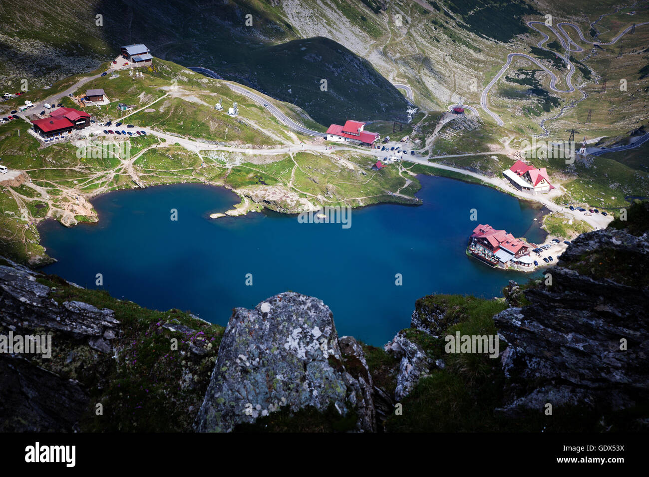 Monti Fagaras, Romania in estate Foto Stock