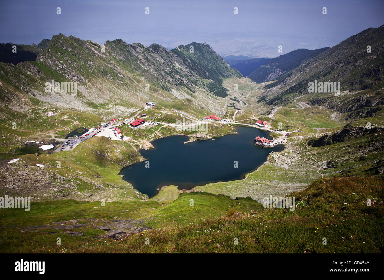Monti Fagaras, Romania in estate Foto Stock