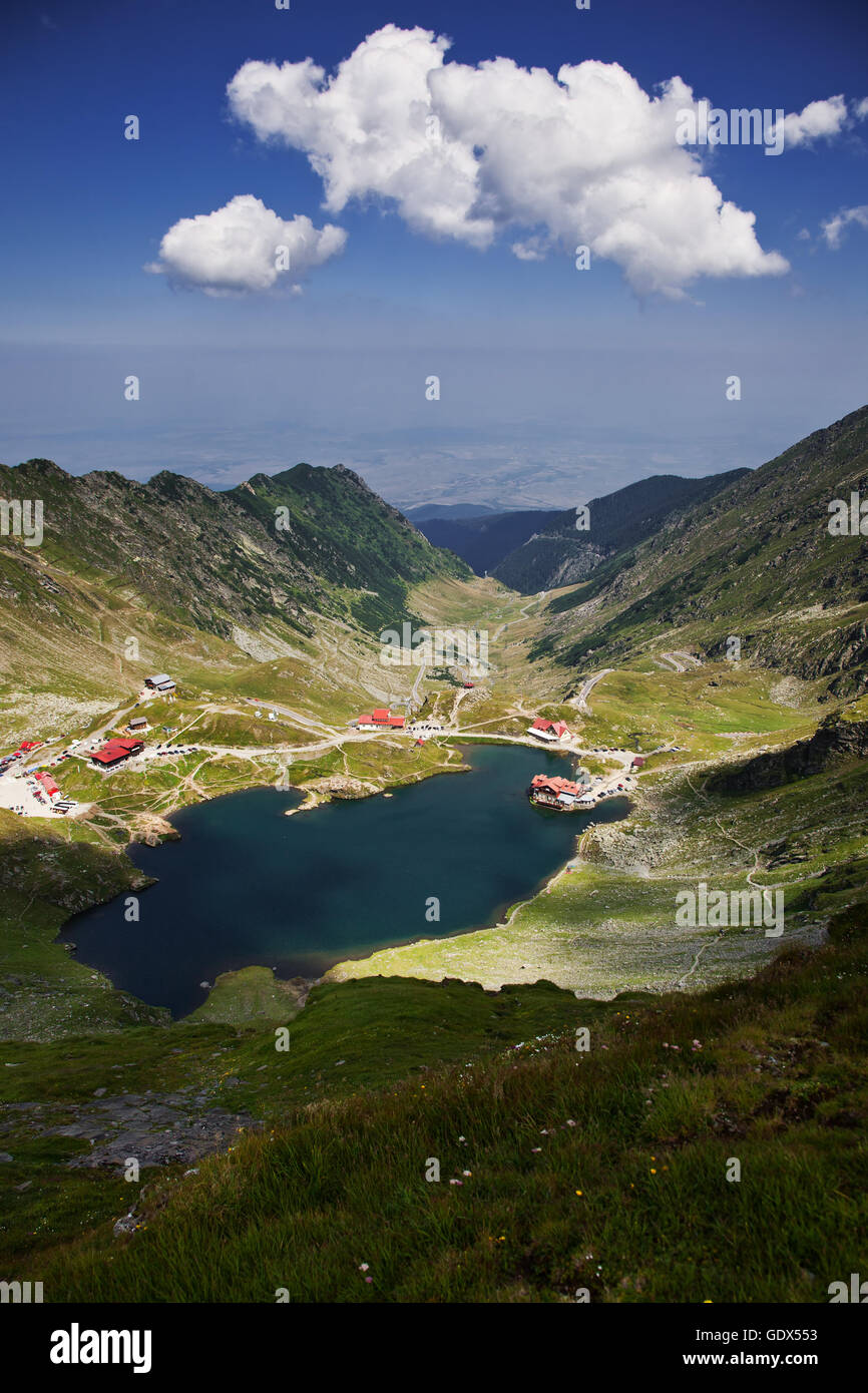 Monti Fagaras, Romania in estate Foto Stock