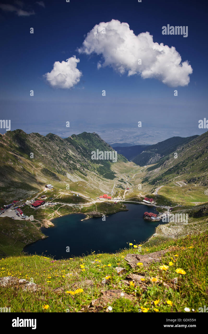 Monti Fagaras, Romania in estate Foto Stock