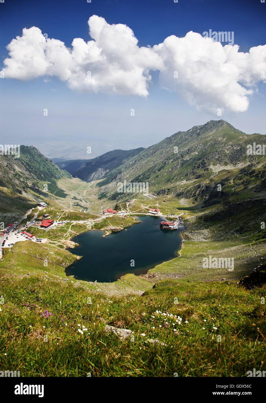 Monti Fagaras, Romania in estate Foto Stock