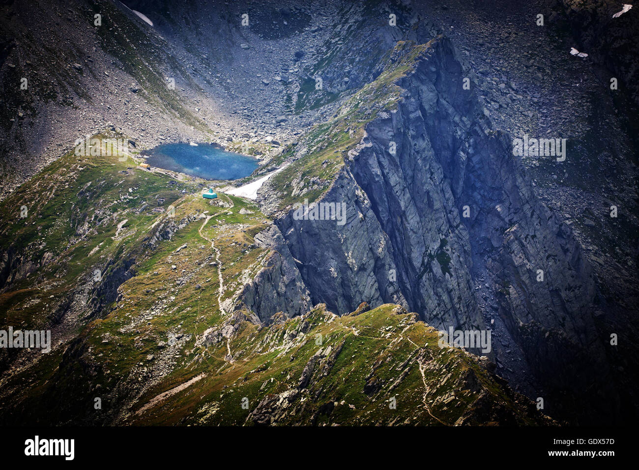 Monti Fagaras, Romania in estate Foto Stock