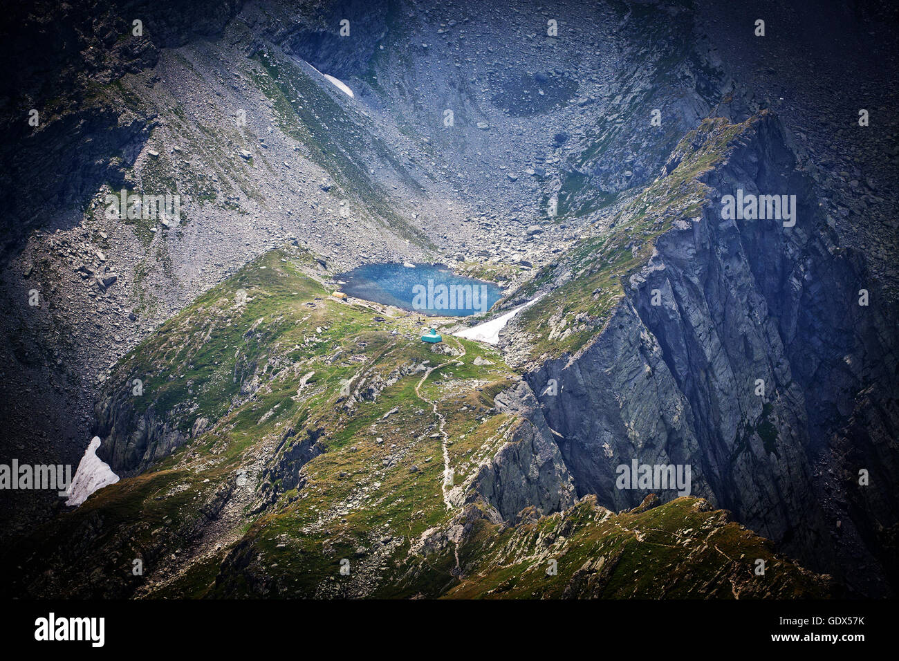 Monti Fagaras, Romania in estate Foto Stock