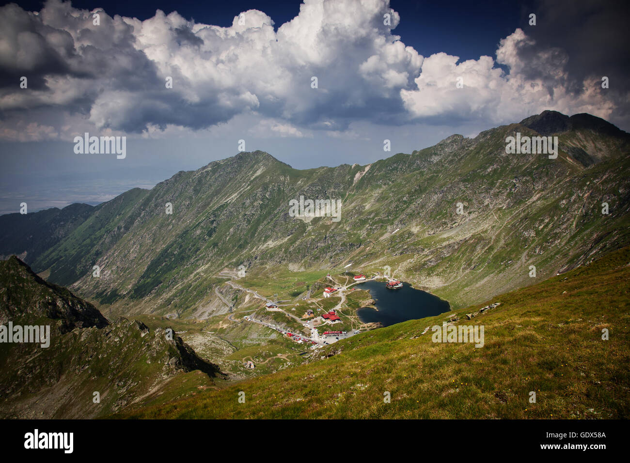 Monti Fagaras, Romania in estate Foto Stock