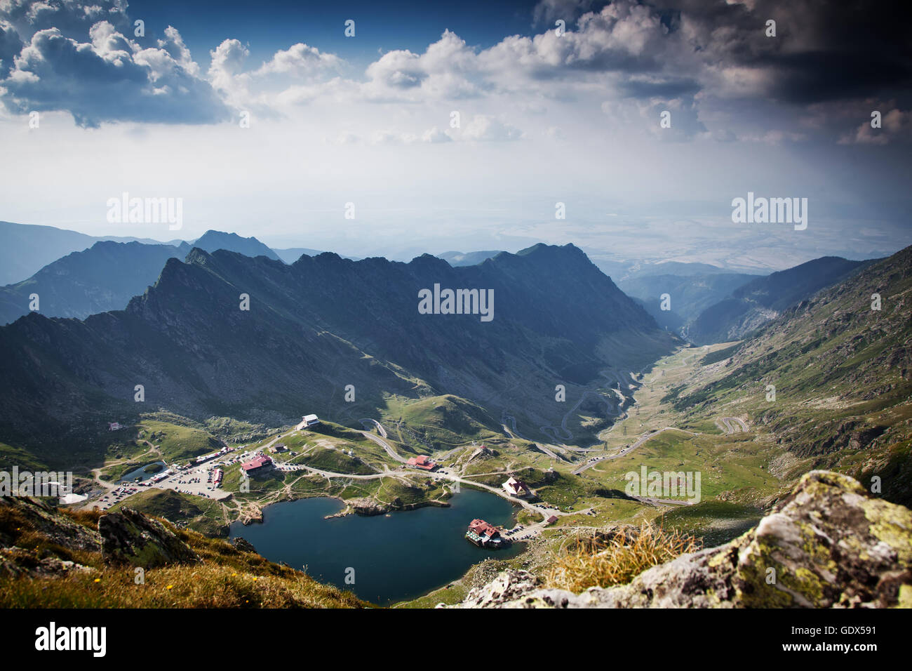 Monti Fagaras, Romania in estate Foto Stock
