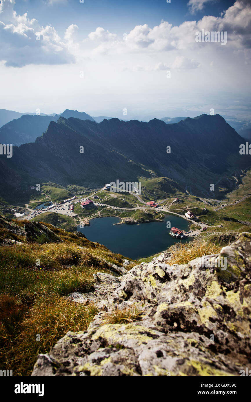 Monti Fagaras, Romania in estate Foto Stock