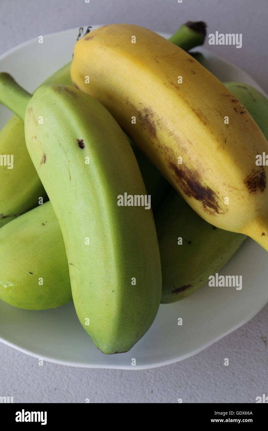 Banane ibrido e dalla fattoria organica in Australia Foto Stock