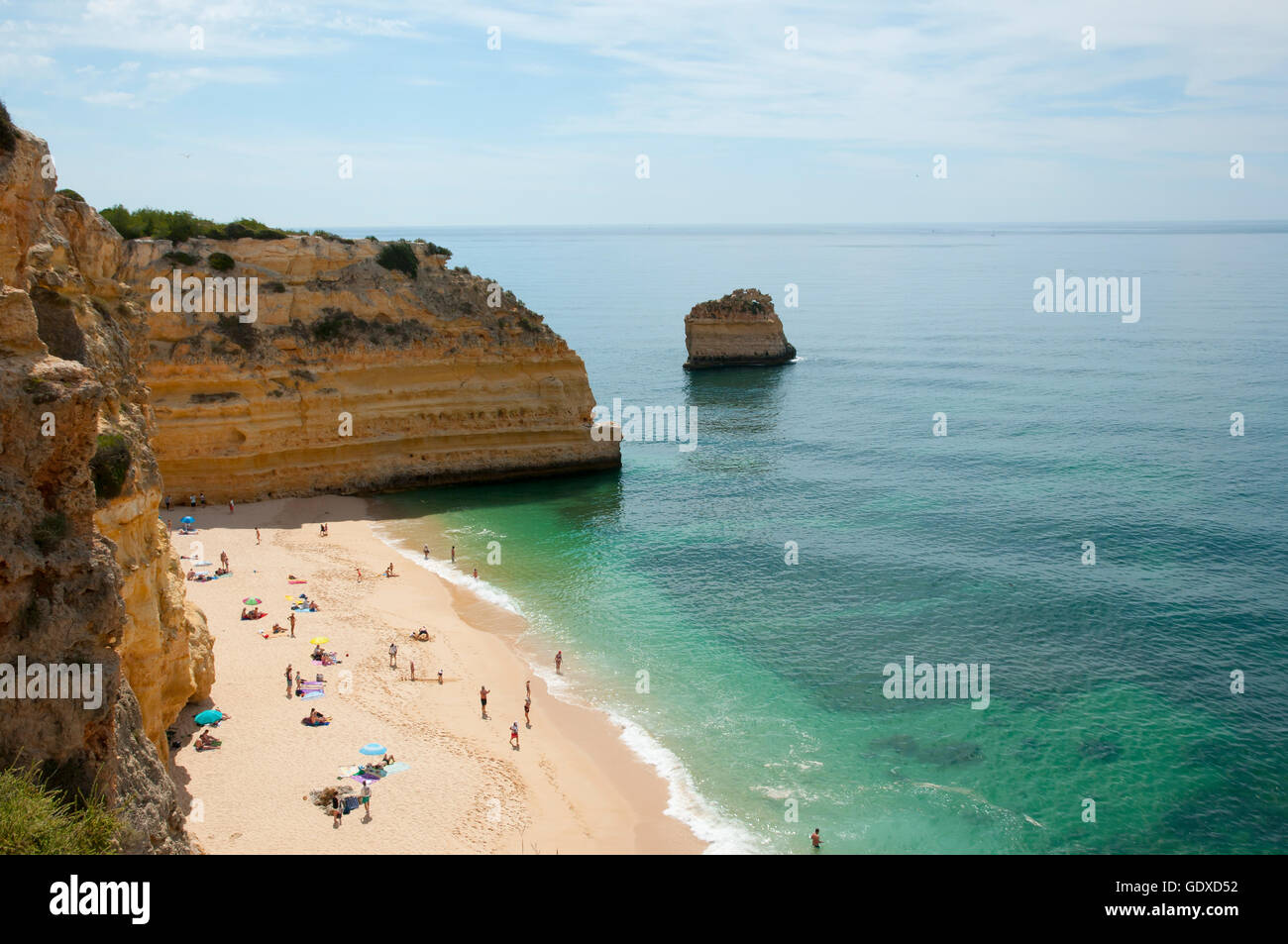 Praia da Marinha - Costa Algarve - Portogallo Foto Stock