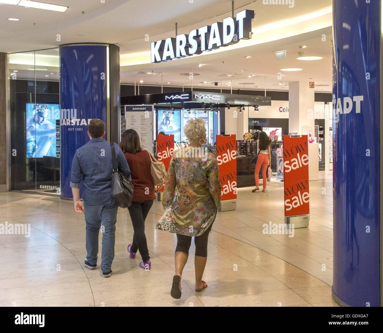 Karstadt a Essen, Germania, 2014 Foto Stock