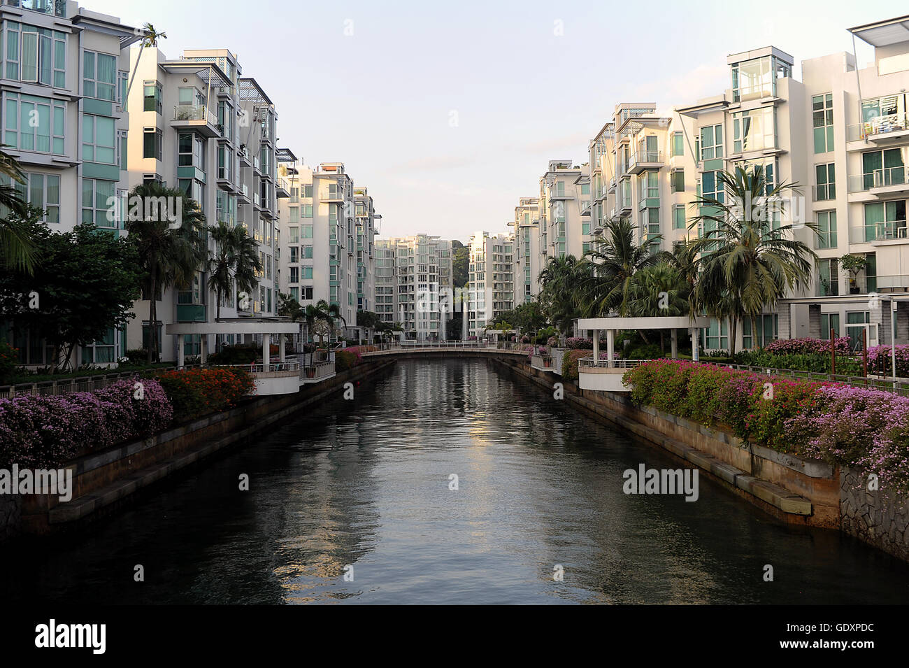 SINGAPORE. 2015. Caraibi a Keppel Bay Foto Stock