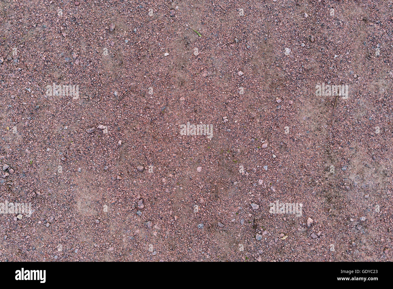 Rosso porpora di granito texture di ghiaia Foto Stock