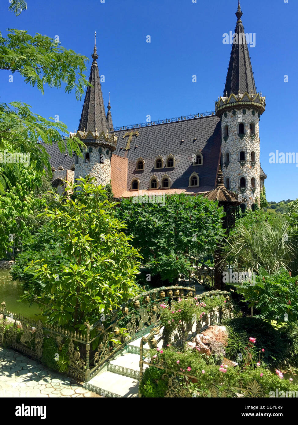 Bel posto. Sozopol, la Bulgaria, l'Europa. Foto Stock