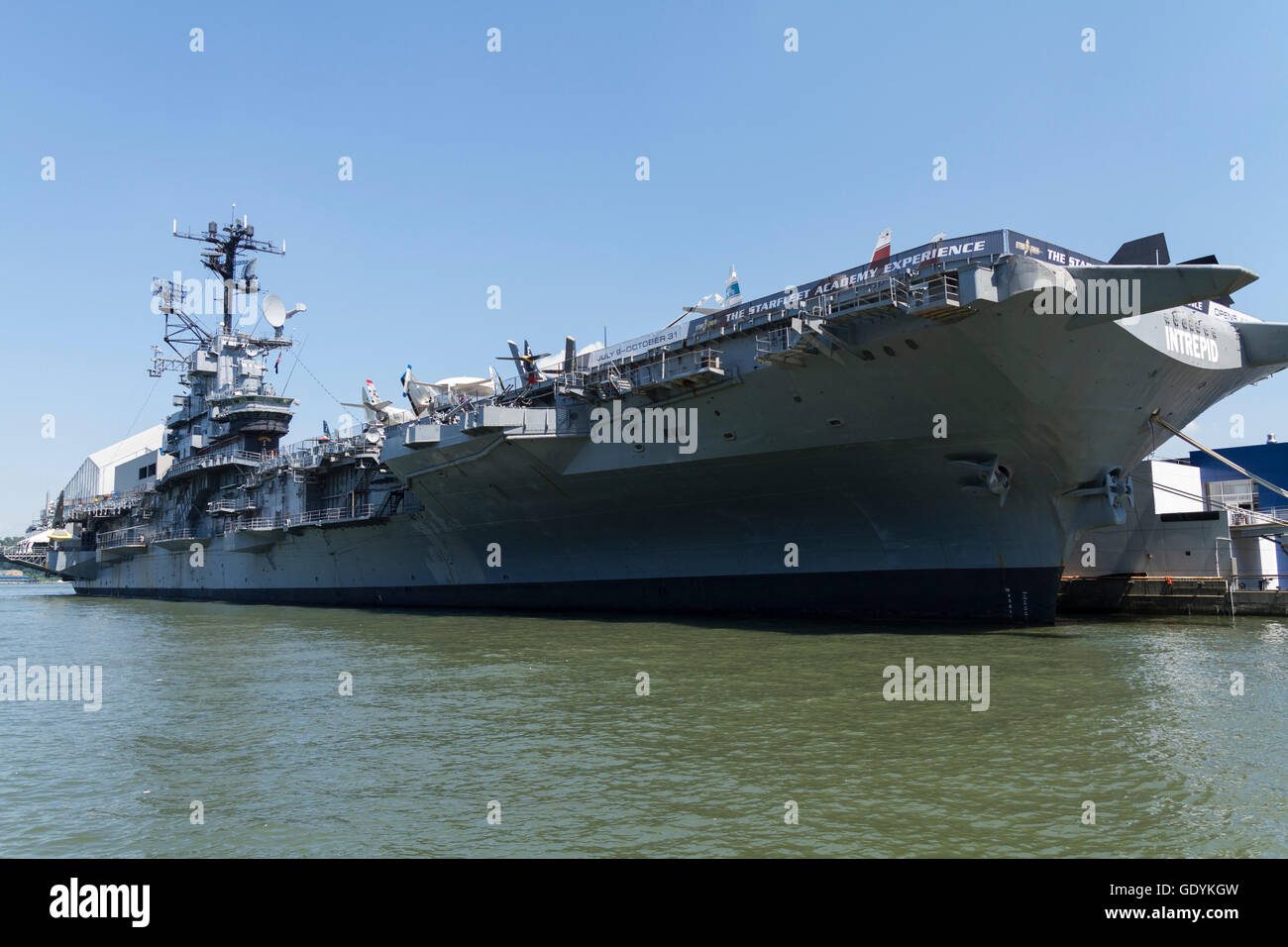 USS Intrepid Museum di New York City Foto Stock