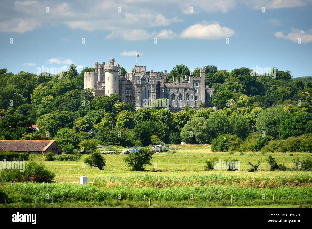 Castello di Arundel, West Sussex Foto Stock