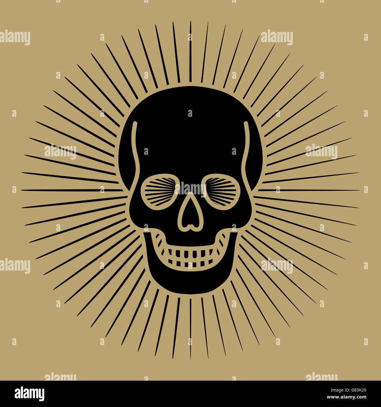 Disegno del logo del teschio immagini e fotografie stock ad alta ...