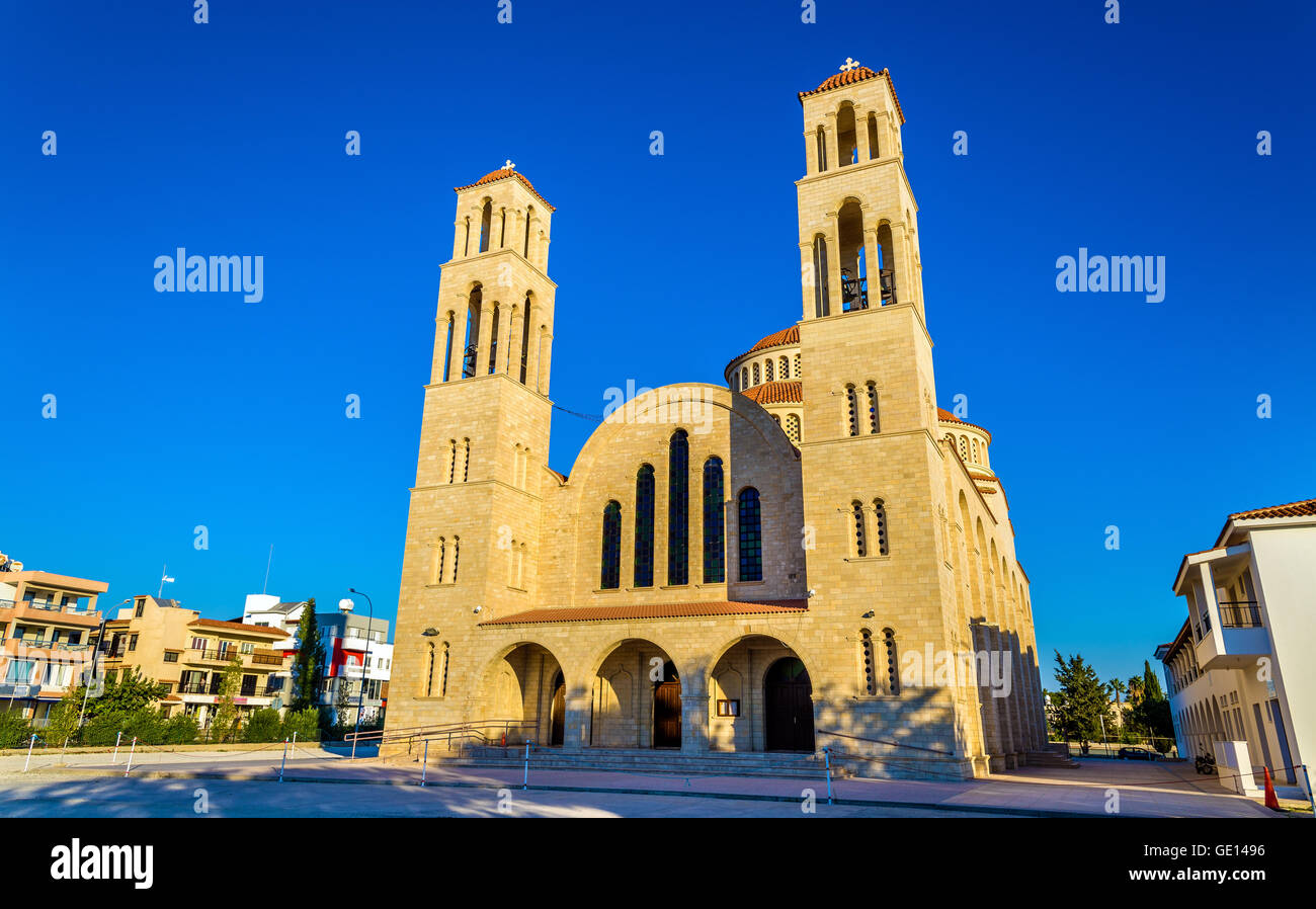 Agioi Anargyroi Cattedrale Ortodossa in Paphos - Cipro Foto Stock