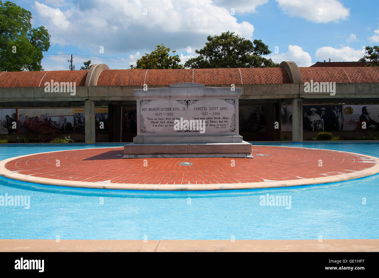 Il Memorial Centre di Martin Luther King Jr in Atlanta è la capitale e la città più popolosa dello stato della Georgia Foto Stock