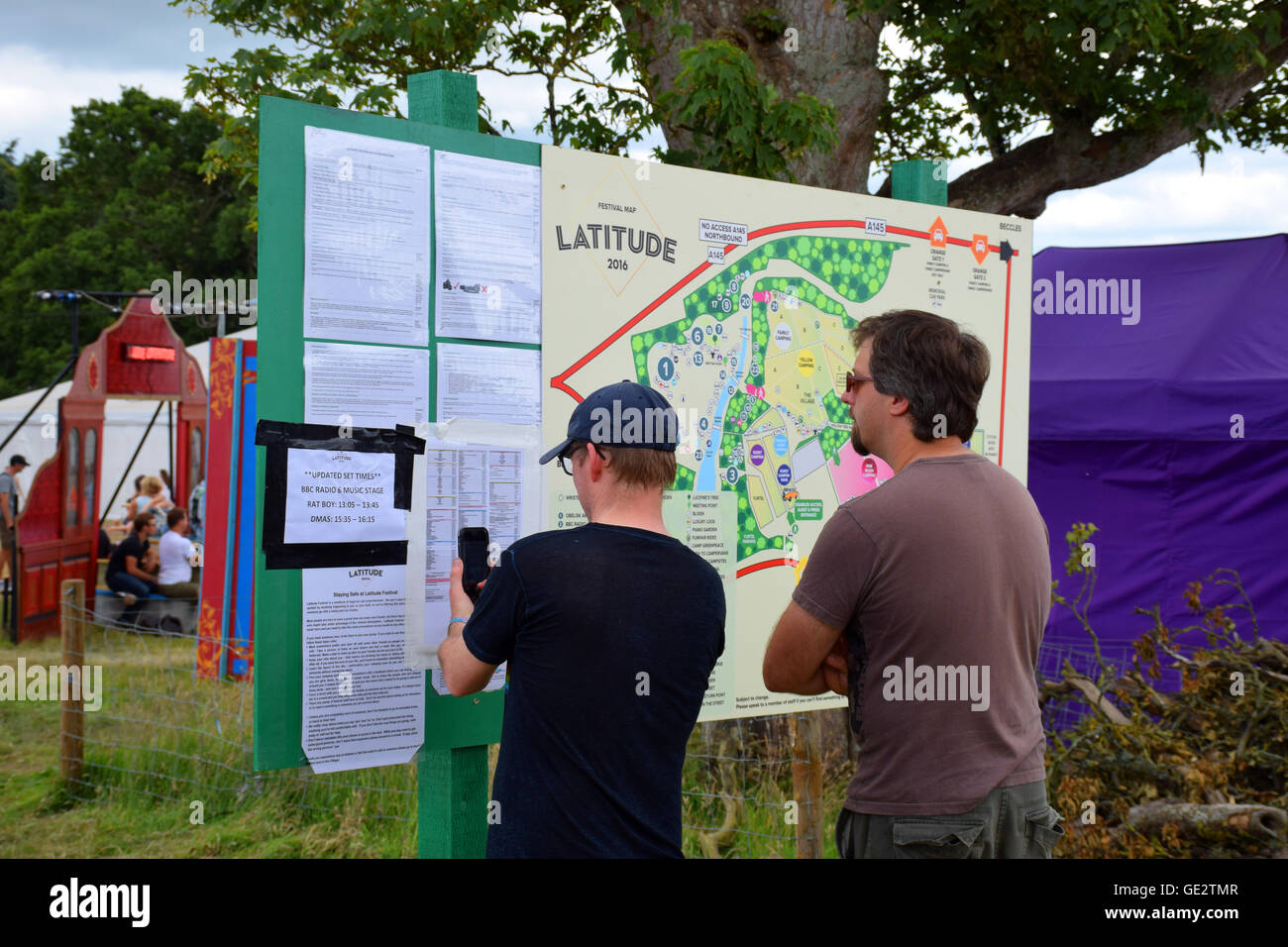 Latitude Festival 2016, Henham Park, Suffolk, Regno Unito Foto Stock