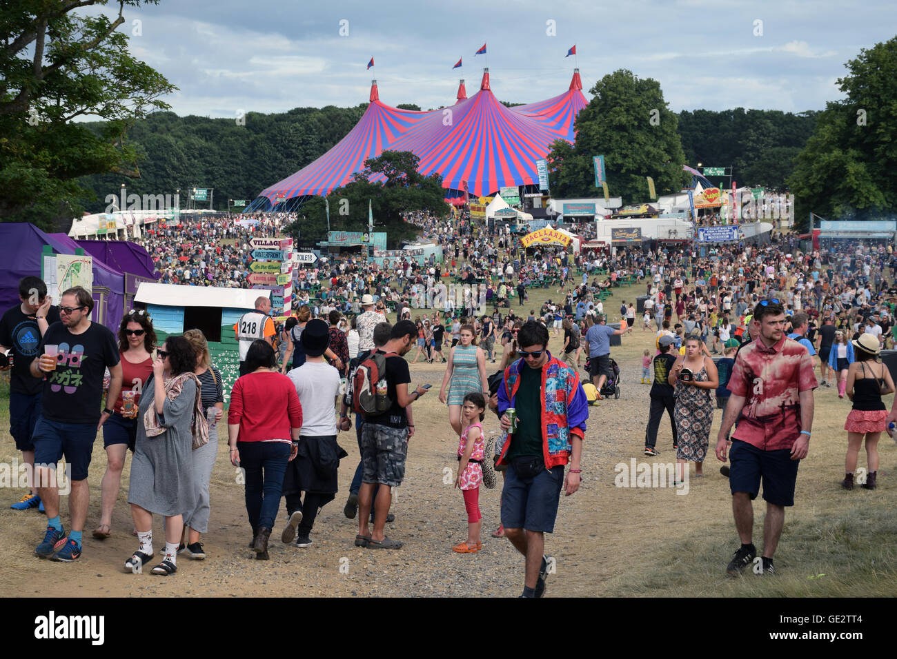 Latitude Festival 2016, Henham Park, Suffolk, Regno Unito Foto Stock