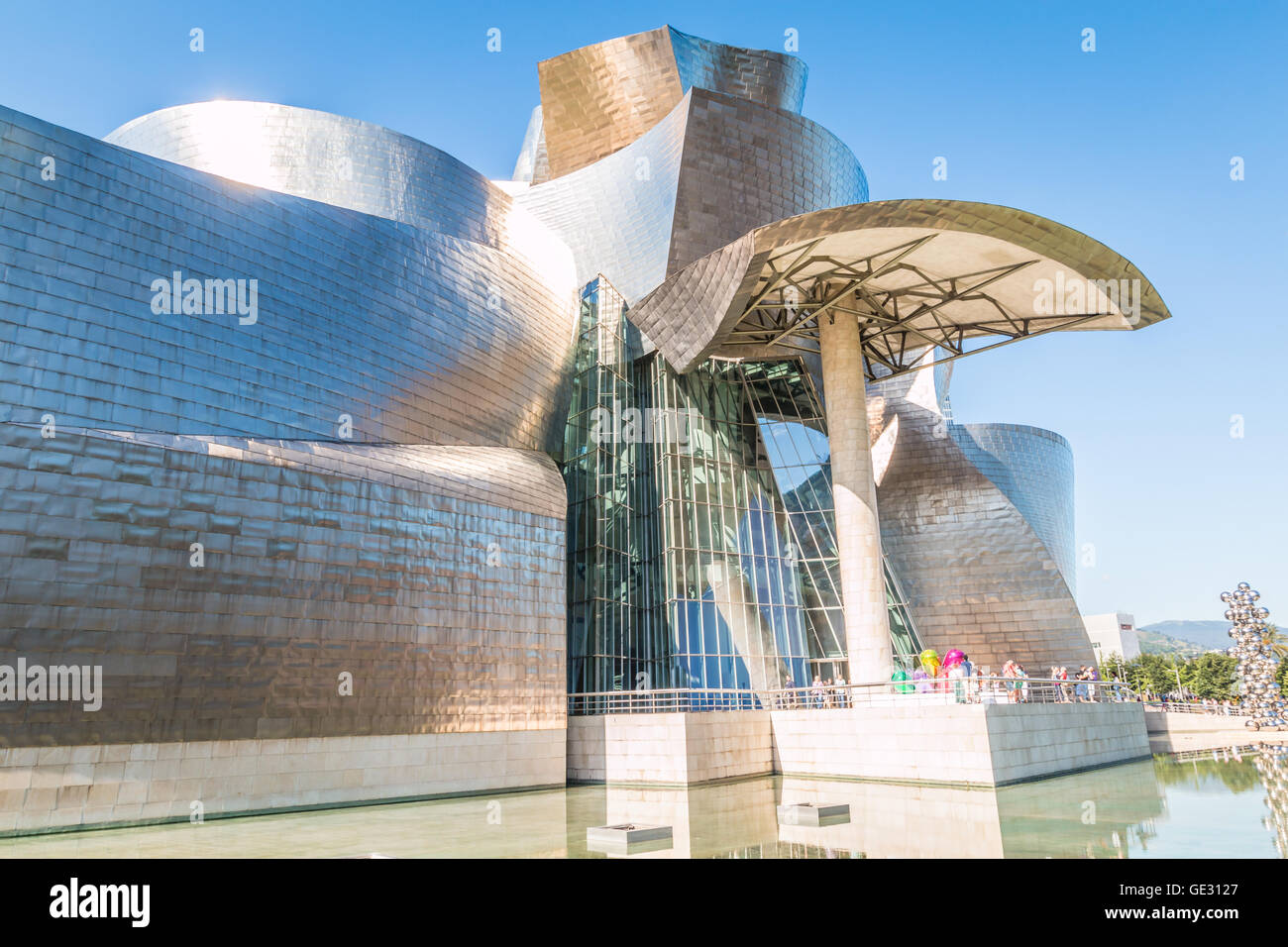Museo Guggenheim Bilbao Spagna Foto Stock
