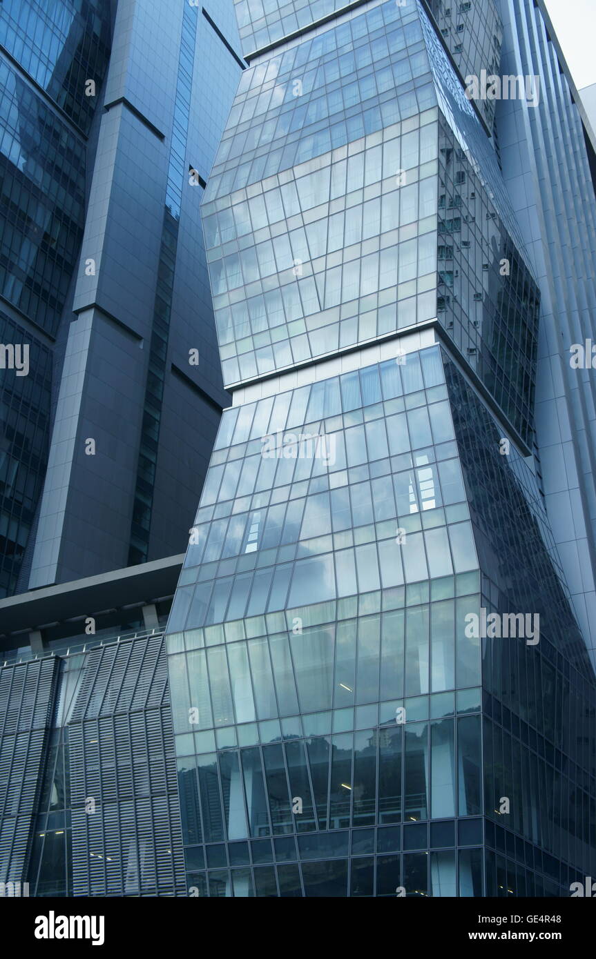 Edificio futuristico di Kuala Lumpur in Malesia Foto Stock