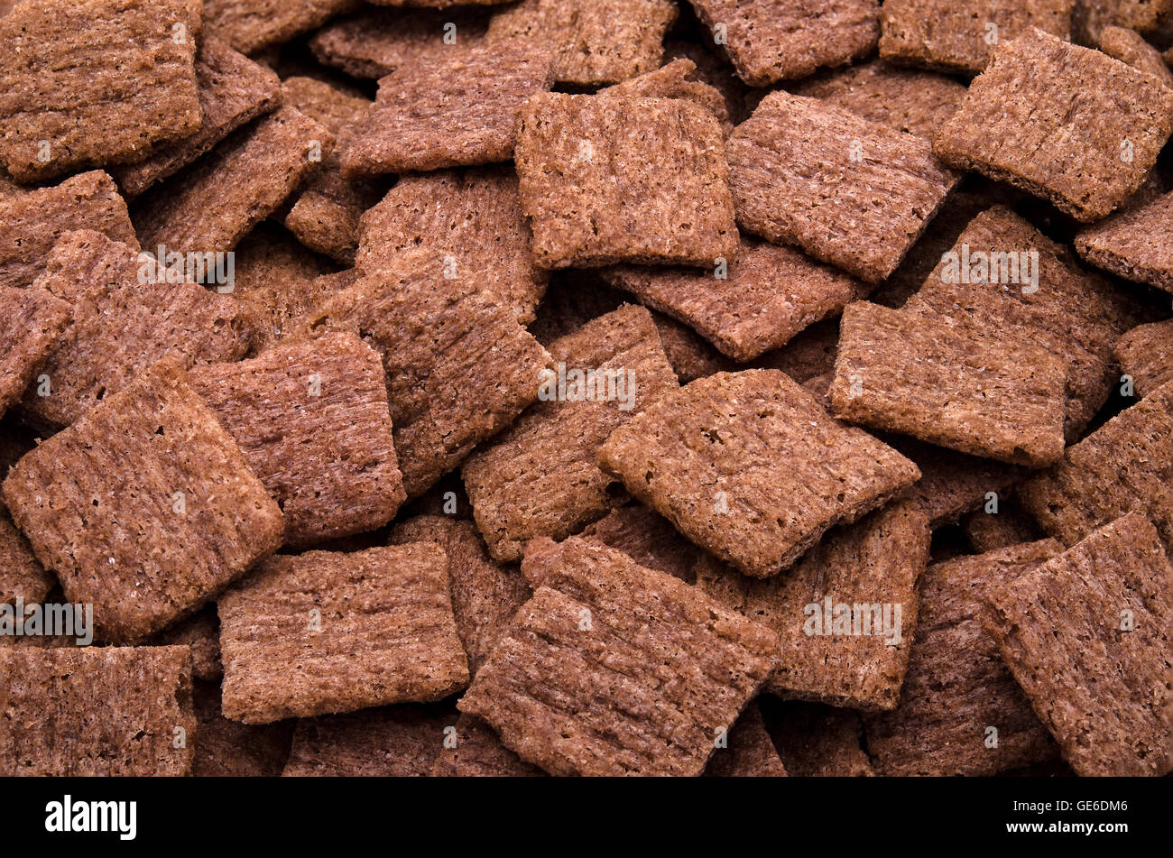Red cracker di riso close up foto Foto Stock