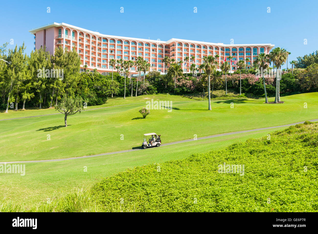 Il Fairmont Southampton resort di lusso a Southampton, Bermuda Foto Stock