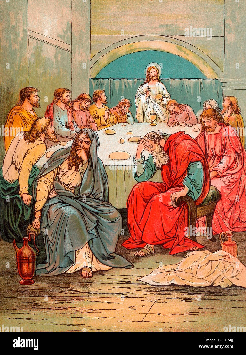 Il Calice Di Gesù Nell'ultima Cena Ultima cena di gesù immagini e fotografie stock ad alta risoluzione - Alamy