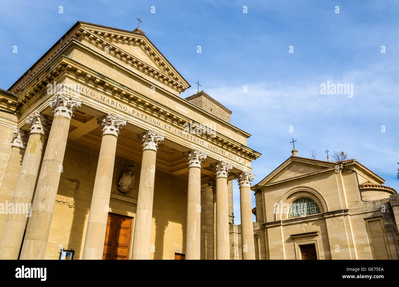 Basilica di San Marino e di San Pietro Foto Stock