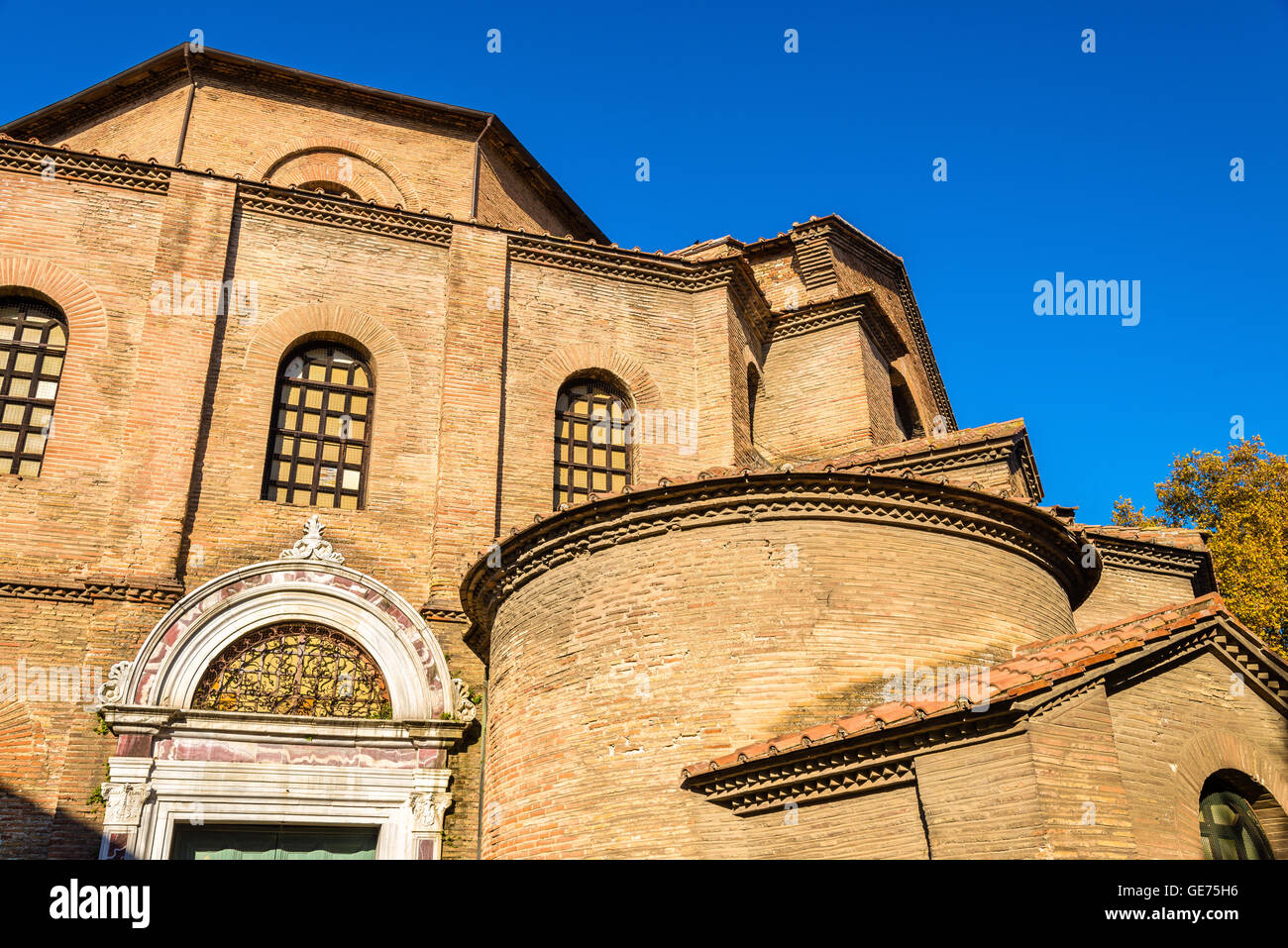 La Basilica di San Vitale a Ravenna, Italia Foto Stock