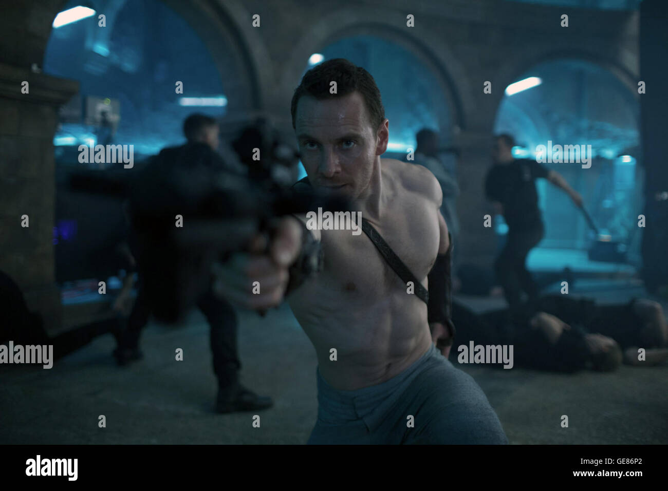 Assassin's Creed è un imminente avventura azione film basato sul videogioco del franchising lo stesso nome. Esso è diretto da Justin Kurzel e stelle Michael Fassbender. Questa fotografia è per il solo uso editoriale ed è il copyright del film company e/o il fotografo assegnato dal film o società di produzione e può essere riprodotto solo da pubblicazioni in congiunzione con la promozione del film di cui sopra. Un credito per il film company è richiesto. Il fotografo deve anche essere accreditato quando noto. Foto Stock