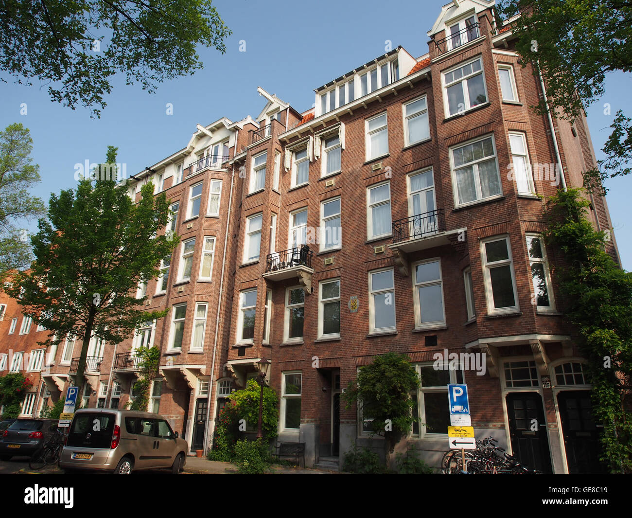 Frans van Mierisstraat 126-117 Foto Stock