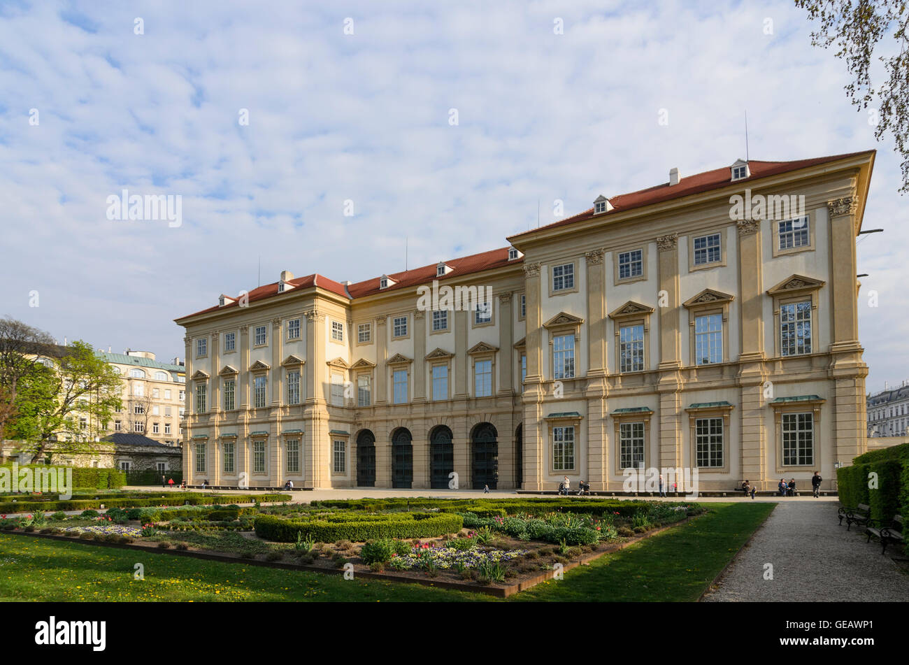 Wien, Vienna: Liechtenstein Palace ( palazzo estivo ), Austria, Wien, 09. Foto Stock
