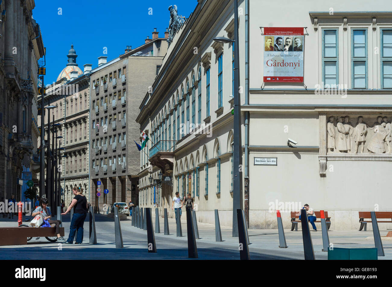 Budapest: letteratura ungherese Museum, Ungheria, Budapest, Foto Stock