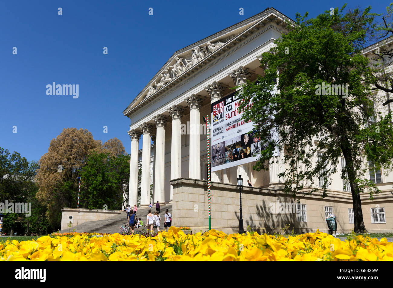 Budapest: Museo Nazionale, Ungheria, Budapest, Foto Stock