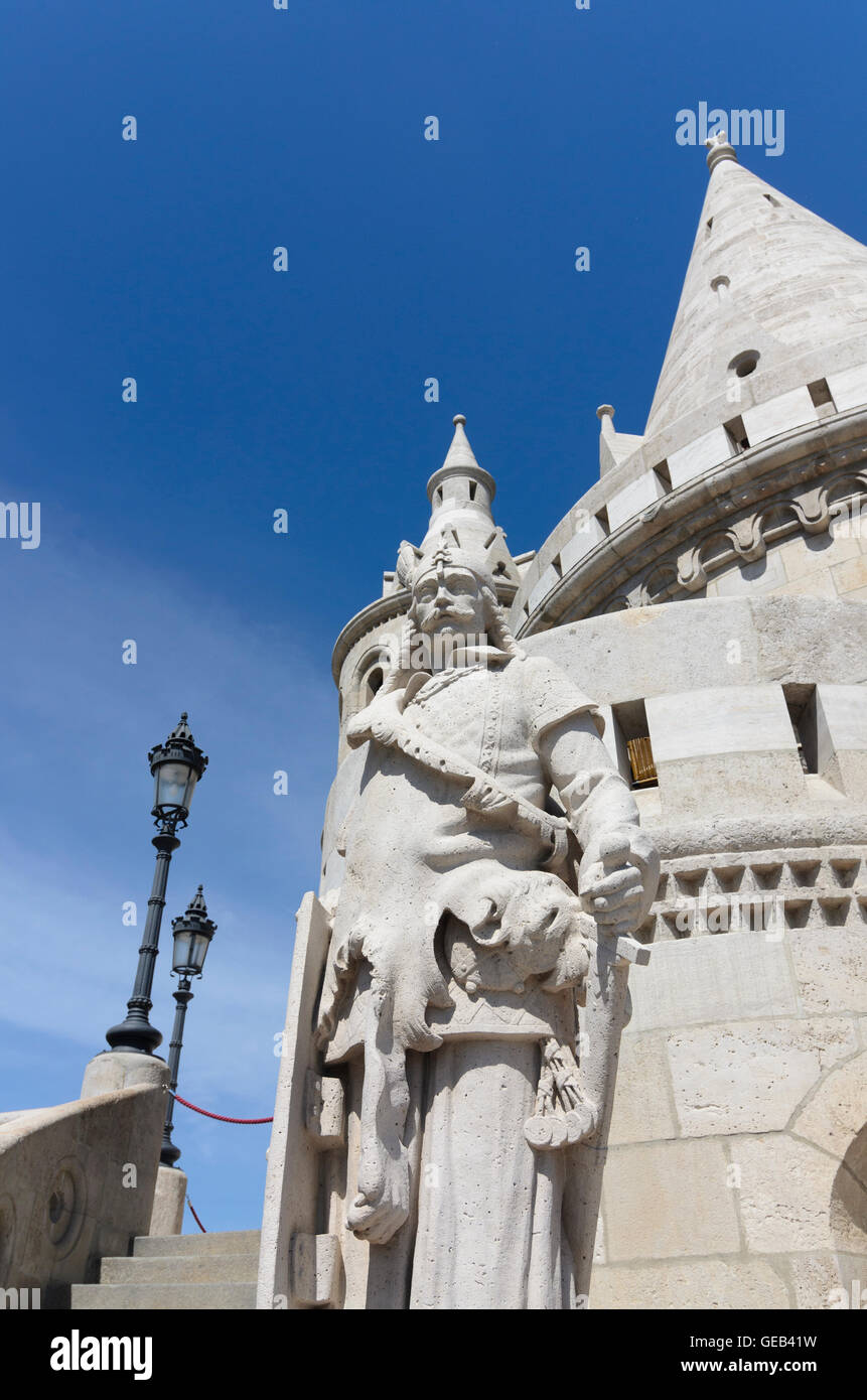 Budapest: il bastione dei pescatori, Ungheria, Budapest, Foto Stock