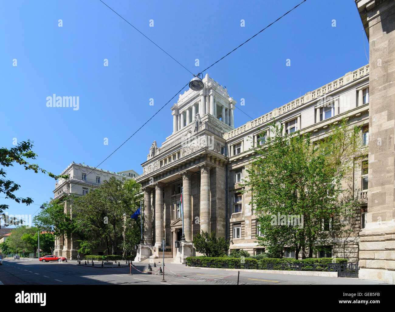 Budapest: Corte suprema ( legfelsöbb bíróság ), Ungheria, Budapest, Foto Stock
