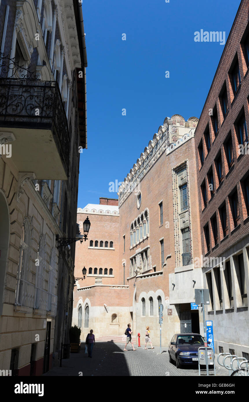 Budapest: sinagoga ortodossa, Ungheria, Budapest, Foto Stock