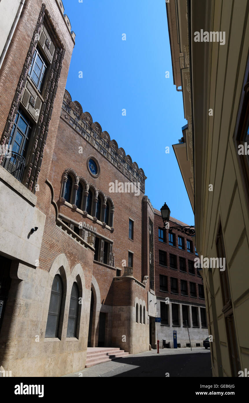 Budapest: sinagoga ortodossa, Ungheria, Budapest, Foto Stock
