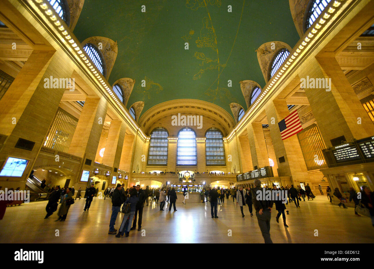La Grand central station interior New York Foto Stock
