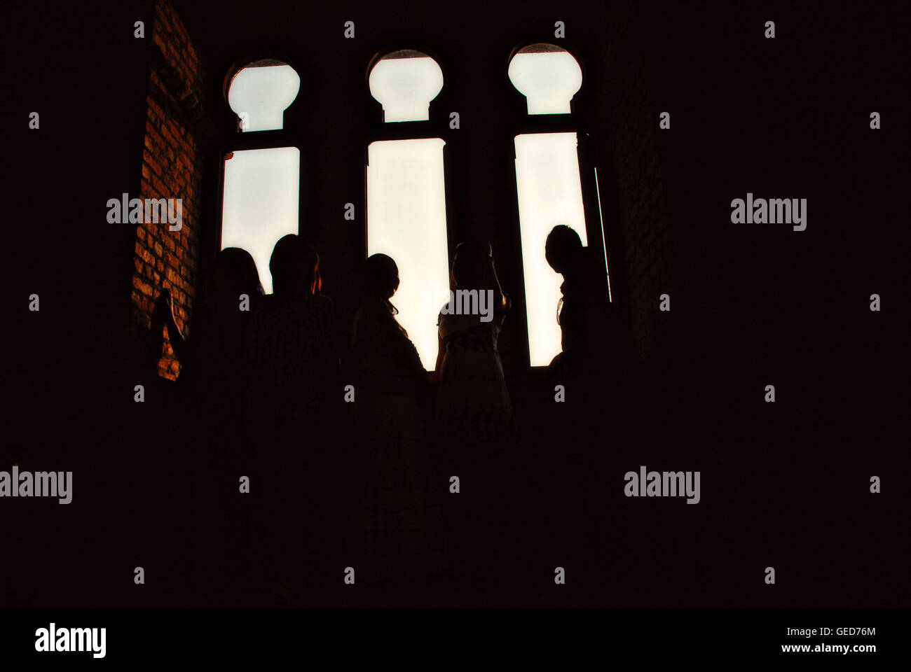 Kellie Castello della finestra Foto Stock