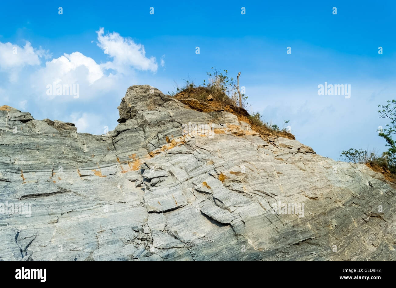 cava di roccia Foto Stock