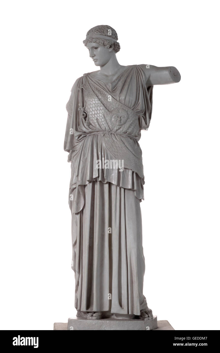 Il Lemnian Athena o Athena Lemnia, classica statua greca Foto Stock