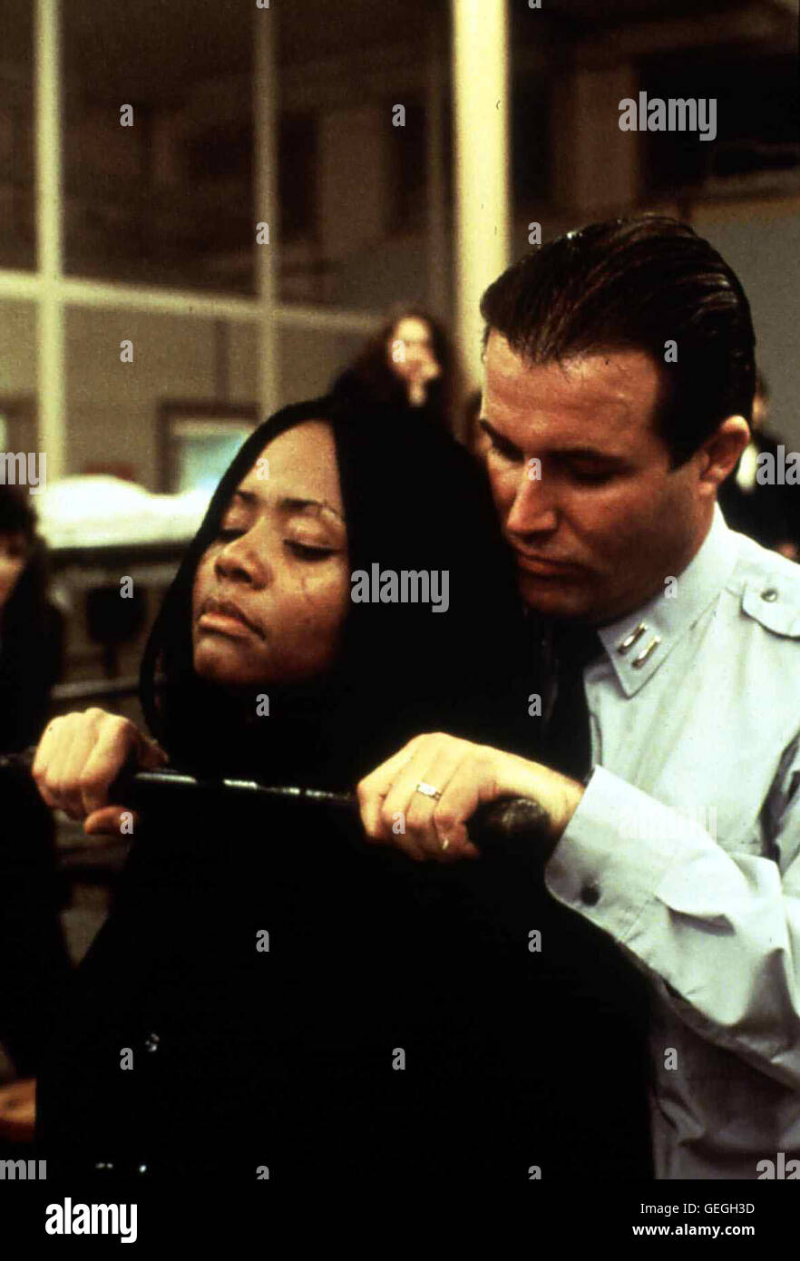 Tonya Perkins, Michael boschi Im Gefängnis werden die Insassen zu Opfern sexuellen ihrer Wärter. *** Caption locale *** 1994, contro la loro volontà: donne in prigione, Geschaendet Hinter Gittern Foto Stock