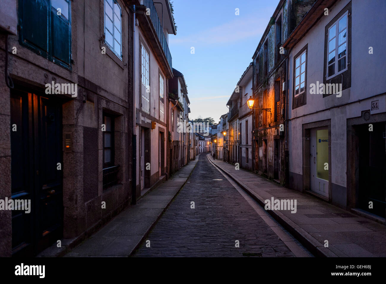 Santiago de Compostela Foto Stock